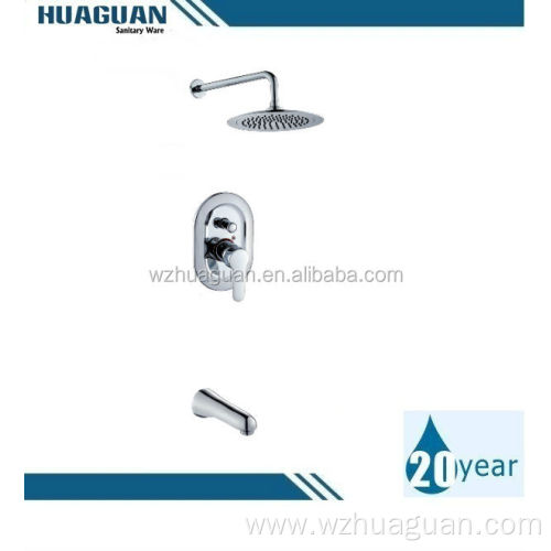 In Wall Square Concealed Shower Faucet